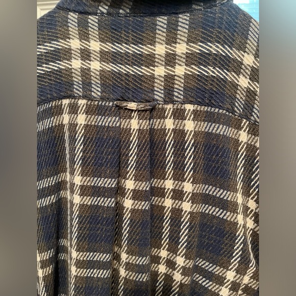 Reed & James Loafers Vintage soft plaid flannel button up - Picture 8 of 9